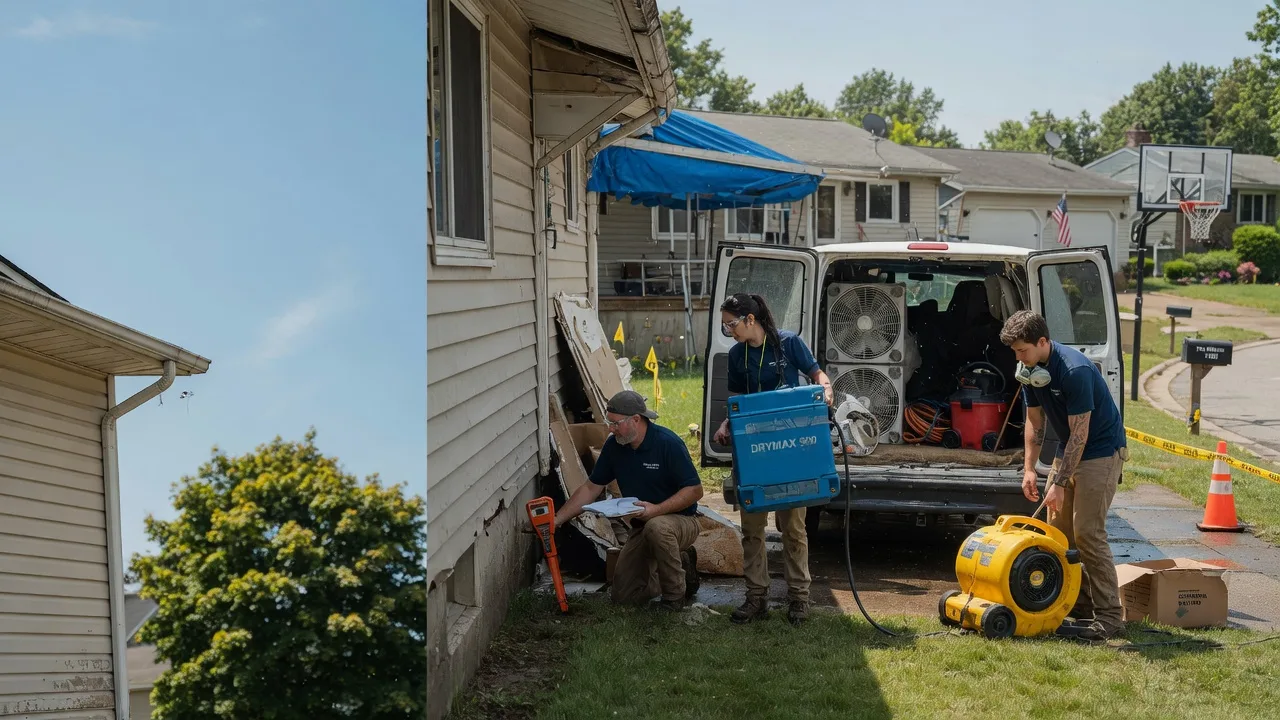 Ceiling Leak Cleanup in Carthage, IN near me
